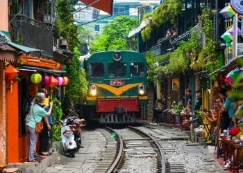 Experience the Unique Charm of Hanoi’s Train Track Coffee Street